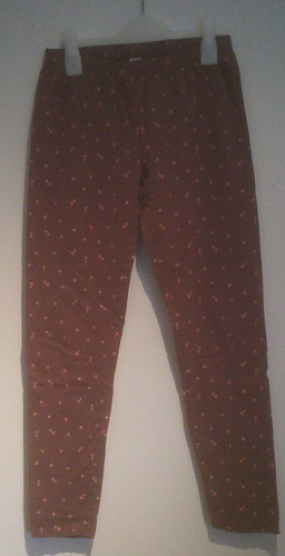 Dunkelrote thermo leggings - dunkelrote, thermo-leggings