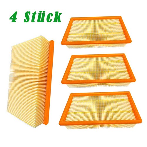 Flachfaltenfilter filter - 4x,