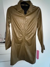 Damen Lederjacke In Dunkelgrün GR.36