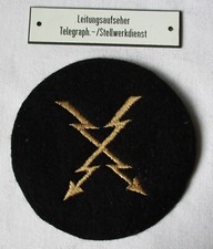 German Reichsbahn Cloth Badge