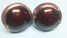 Heckleuchten Chrom Original 2 Stück ZIM Pobeda Gaz 12  M20 *