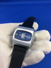 Gorgeous RUHLA DIGITAL Jump Hour Wrist Watch 1970's GDR