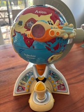 vtech Lern Globus mit Sprach-Funktion und Joystick voll Funktionsfähig TOP