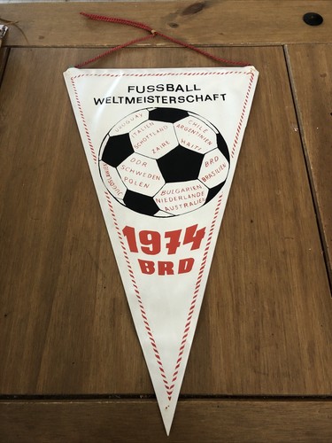 Wimpel weltmeisterschaft 1974 - wimpel,