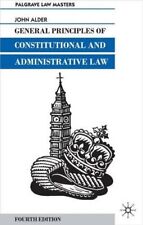 General Principles of Constitutional and Administrative Law (Pal