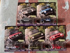 Hot Wheels Terra Trek Set 5 Autos Car Culture Brandneu Premium
