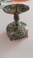 Kerzenständer, Leuchter, Silber, Antik, Punze 800 R+S Handarbeit,traumhaft schön