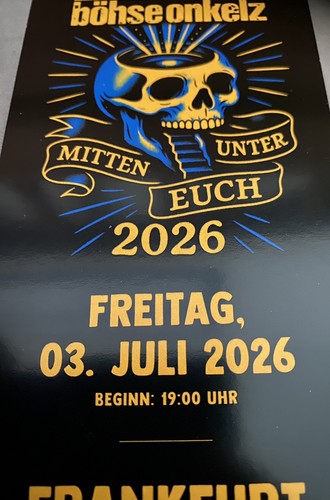 Böhse onkelz tickets - onkelz,