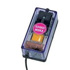 SCHEGO Membranpumpe M2K3 350 l/h Aquarium Luftpumpe Sauerstoffpumpe Fische Pumpe