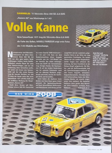 Mercedes 300 sel - 6.8, amg