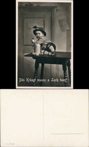 Ansichtskarte dös krüagl - ,