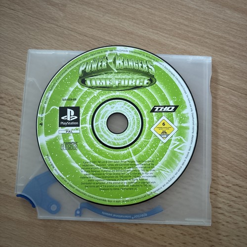 Power rangers time force ps1 - rangers:,