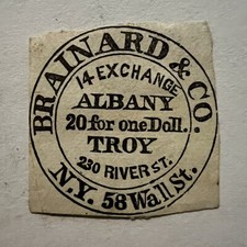 ALBANY NEW YORK BRAINARD & CO