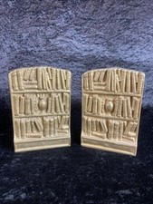Buchstützen Bücherregal Massiv Messing Vintage Bibliothek Dekor Türstopper