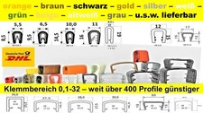 Kantenschutzprofil Kantenschutz Keder Band U-Profil Klemmprofil Gummi Blech PVC