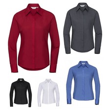 RUSSELL Damen Langarm Bluse