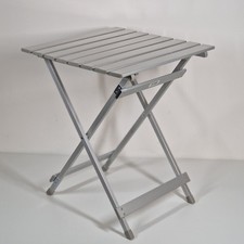 Peggy Peg Beistelltisch Single 50x50x62cm Aluminium Camping Tisch Garten B-WARE!
