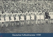 Schalke 04 Fußball Deutscher Meister 1939 Fotokarte Sammleredition Infos S04#4