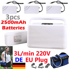 3L Tragbare Oxygen Konzentrator Sauerstoffkonzentrator Sauerstoffgerät EU 220V