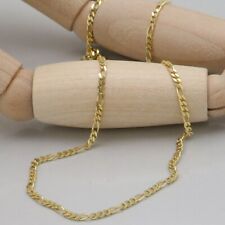 Halskette Gold Kette Figarokette 1,7 mm ca. 50 cm in 585/14K Gelbgold