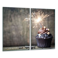 Herdabdeckplatten 2 teilig