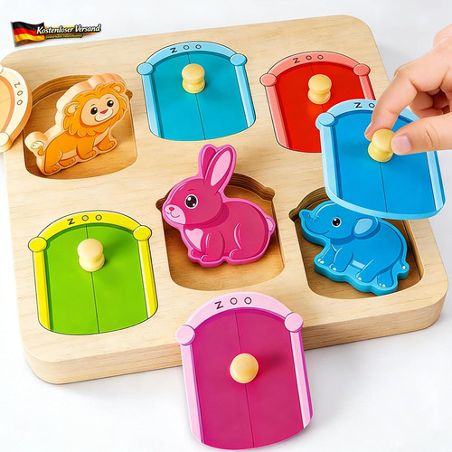 Kmmiff holzpuzzle jahr - holzpuzzle, 1