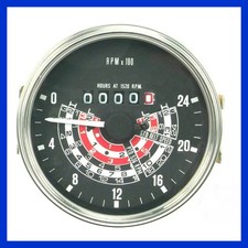 Traktormeter Tacho Stundenzähler  Drehzahlmesser für MF Ferguson 35 linksdrehend