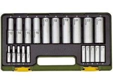 PROXXON Tiefbett-Steckschlüsselsatz, 23292, 20-teilig