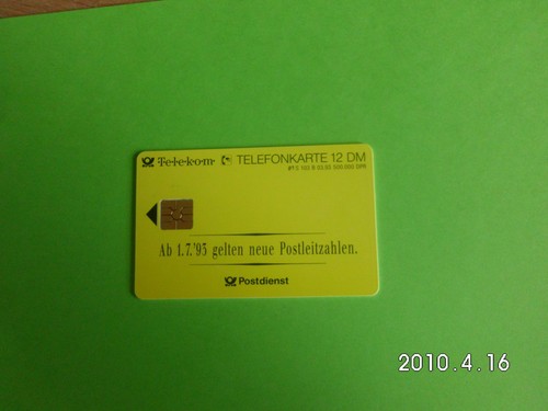 Deutsche telefonkarte neu - deutsche,