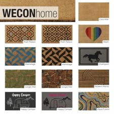 Fußmatte Kokosfaser Rutschfest Natur – Türmatte für Innen & Zwischenbereiche