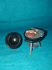 Playmobil city life Kugelgrill Würstchen Grill Grillzange Set top