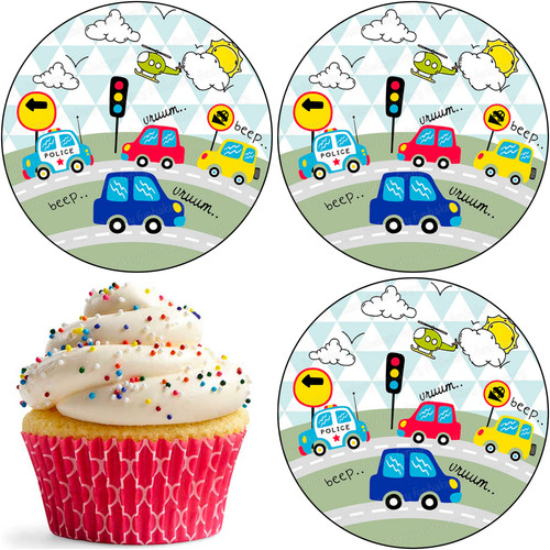 Auto fahrzeuge muffinaufleger - auto,