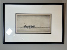 1922 gerahmte & signierte