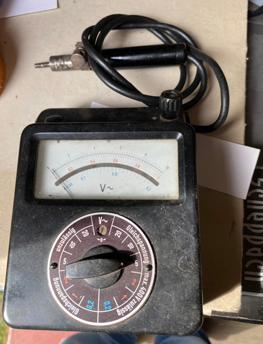 Messgerät siemens voltmeter - -,