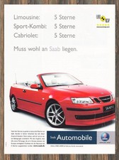 Saab 9-3 Cabriolet - Reklame