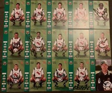 RAPID WIEN 15 Autogrammkarten original sign  Gaston Taument Oliver Freund Jazic