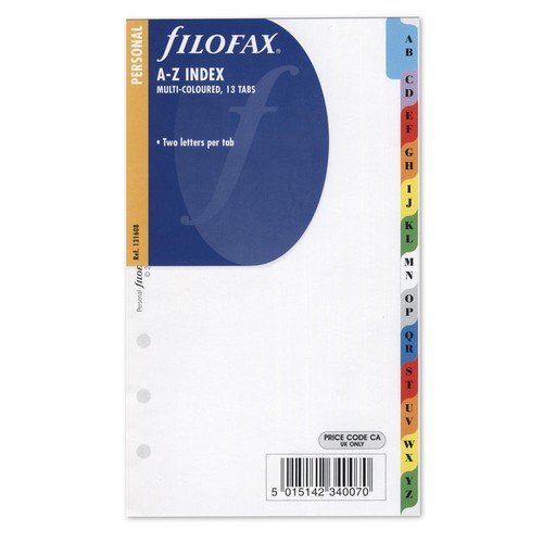 Filofax einlage personal - einlage,
