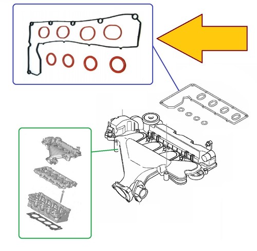 Ventildeckeldichtung volvo v50 - ventildeckeldichtung,