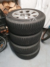 5er-BMW-Alu-Komplett-Winterräder + Dach-Fahrradträger f. 3 Fahrräder