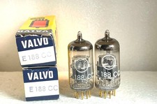 2 x  NOS Premium Röhren Valvo Philips E188CC 7308 = E88CC 6922 matched pair