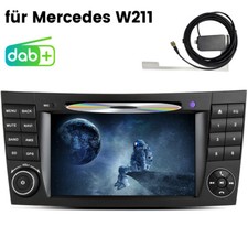 7'' Autoradio Für Mercedes Benz CLS E-Klasse W211 W219 E200 GPS Navi BT DVD DAB