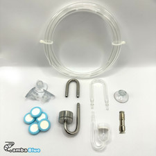 CO2 Diffusor Edelstahl Glas Zerstäuber Schlauch Rückschlagventil Druckminderer