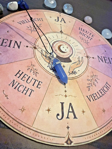 Pendel und holzscheibe cm - pendel,