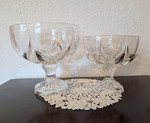 Kristall dessertschalen auf - dessertschalen,