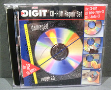 Reperatur-Set / Repair-Set HERLITZ, für CD/DVD/BLURAY/SPIELE DISC, für 12CD's,