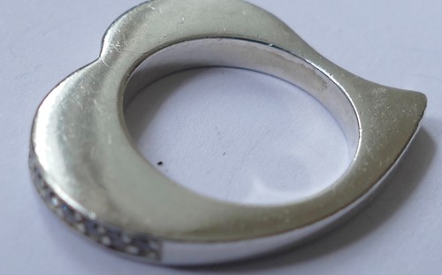 Ring herzform mit 20 - mit,