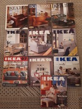 IKEA KATALOGE 90er Jahre komplett ! Gut/ sehr gut erhalten !