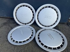 4x Audi 80, Audi 100 Typ 44 Original Radkappen 14 Zoll classic Radkappen selten