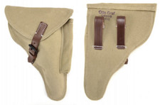 WH Pistolentasche Holster 08, DAK Luger (Gewebe) P08 - Afrika-Korps
