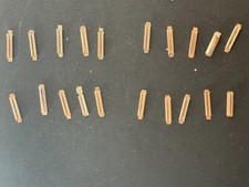 Spur N, Schienenverbinder, 20 Stück, Leitend, Metall, gebr.(9), l=8mm